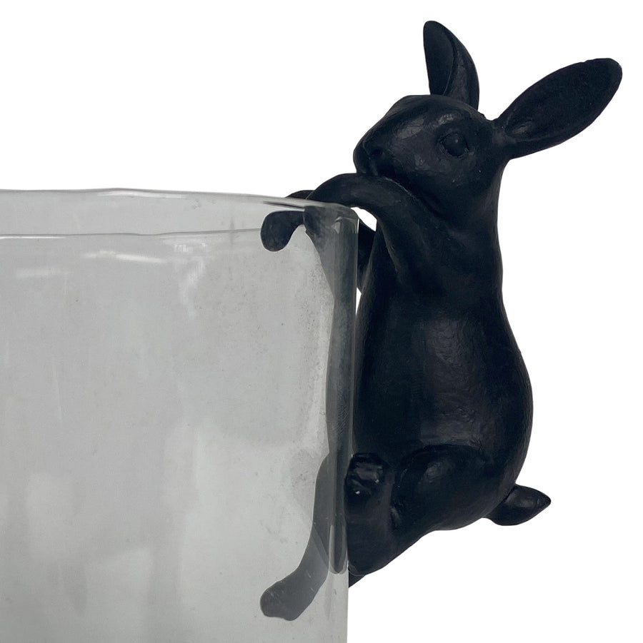 Resin Hanging Rabbits