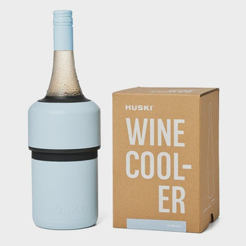 Huski Wine Bottle Cooler - Glacier Blue