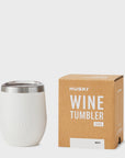Huski Wine Tumbler - White