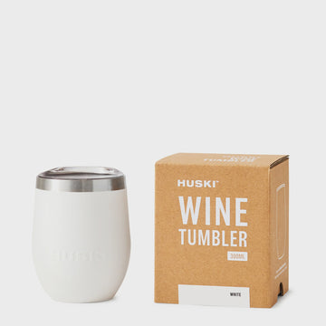 Huski Wine Tumbler - White