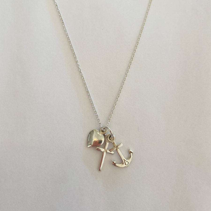 Charm Necklace - Sterling Silver 