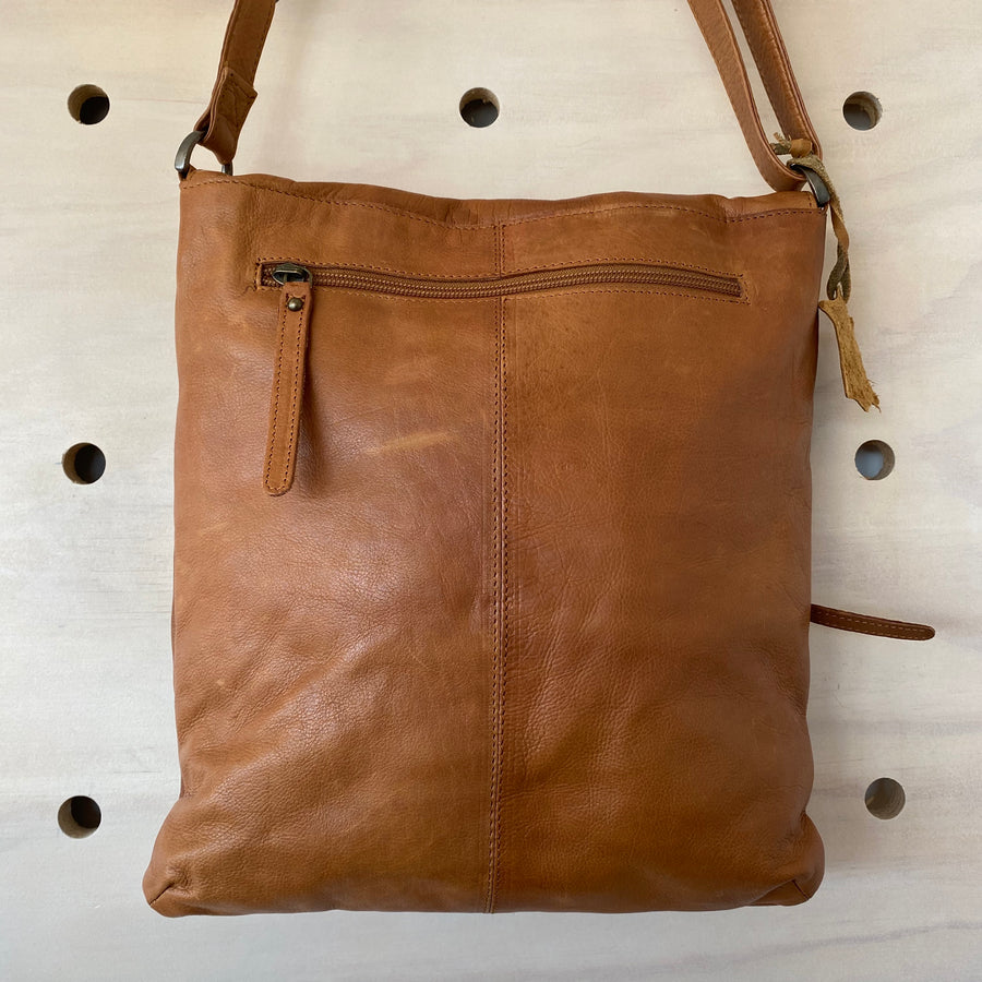 Leather Bag - Bianca Tan
