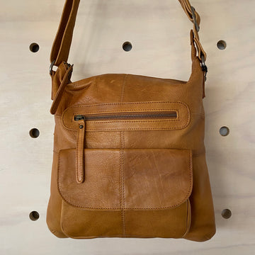 Leather Bag - Carolina Tan