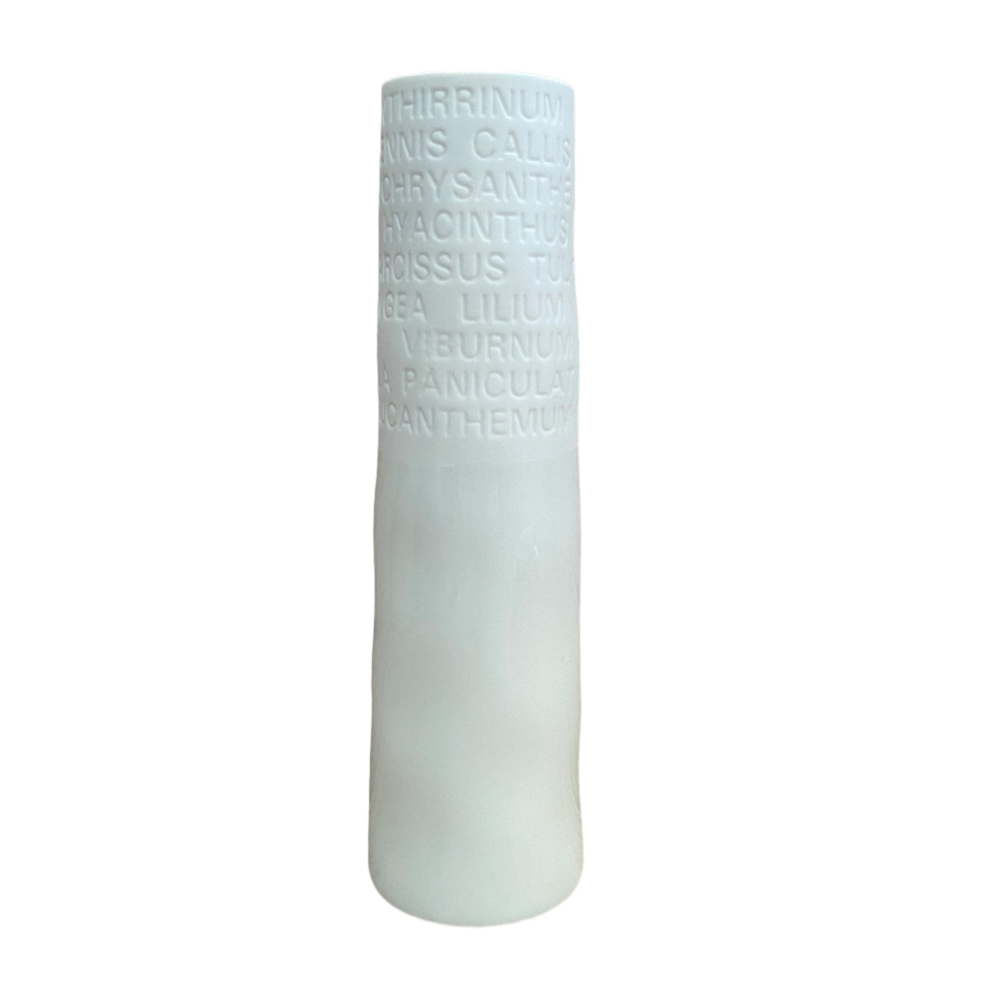 Vase - Narrow Embossed Rader