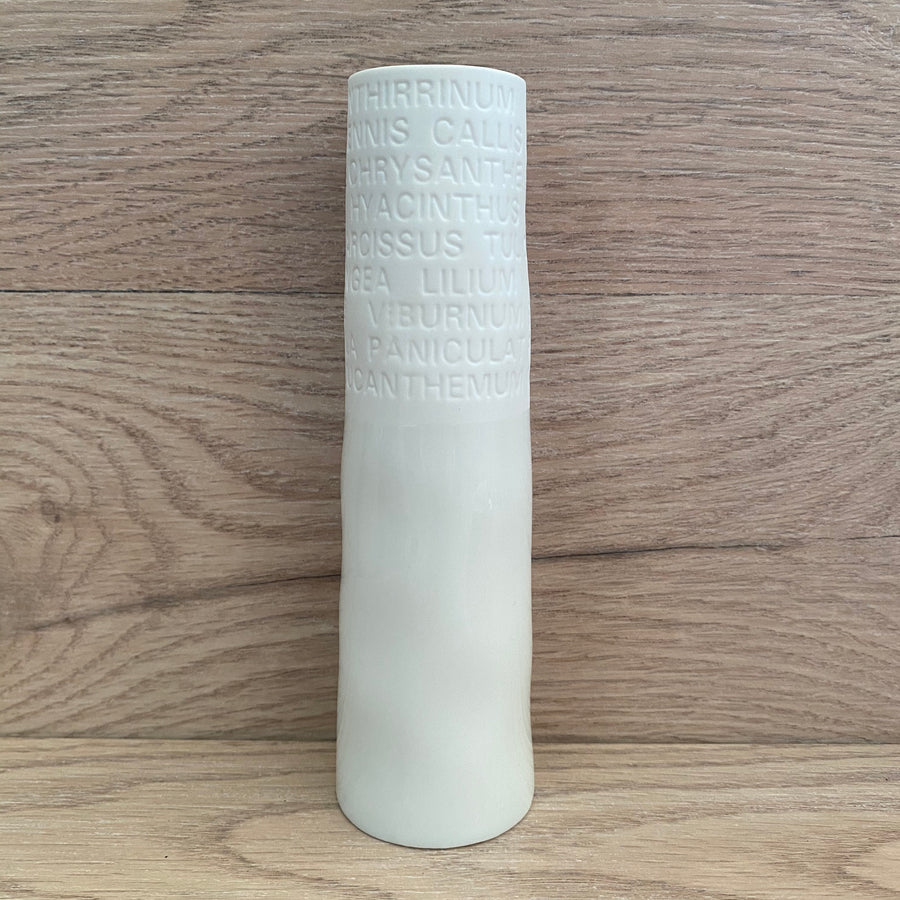 Vase - Narrow Embossed Rader