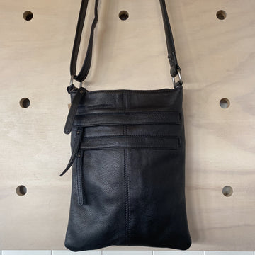 rugged hide black wendy | shelf home and gifts