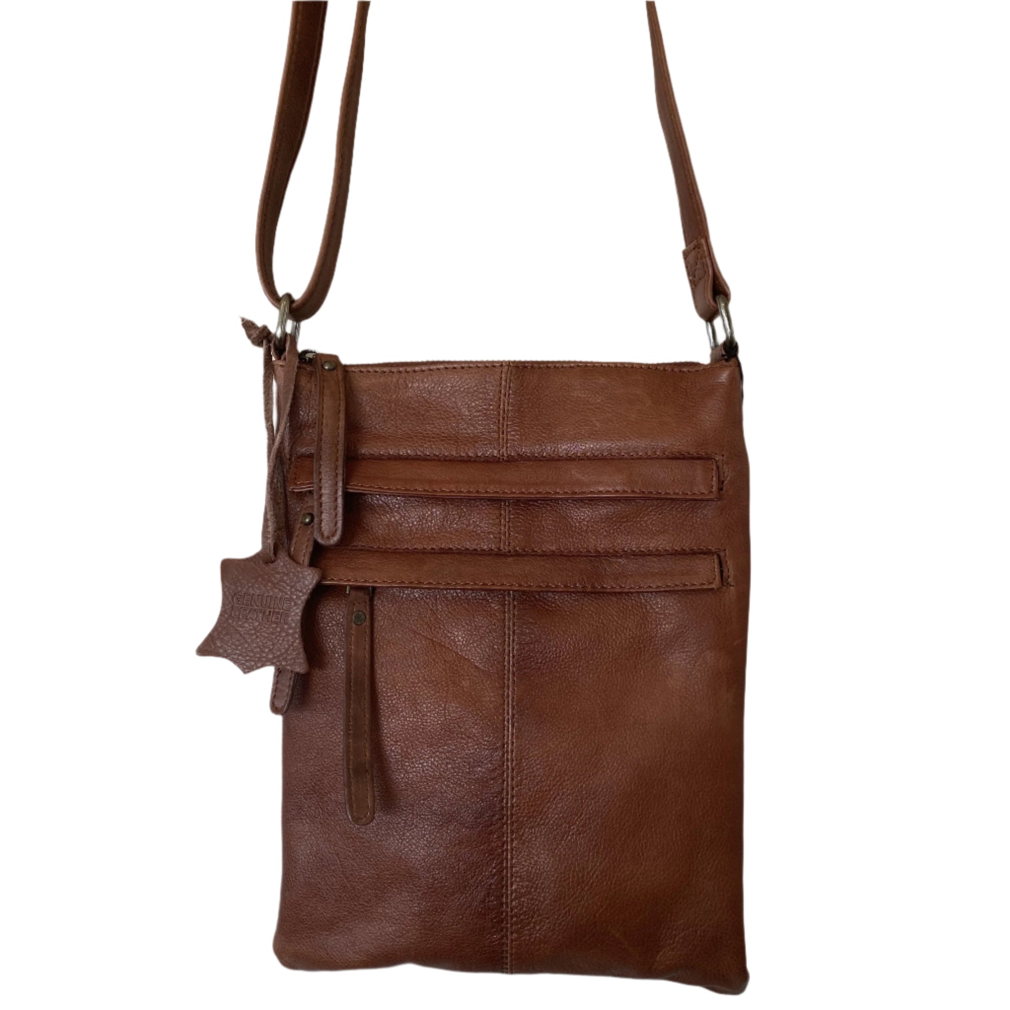 Leather bag Wendy brown