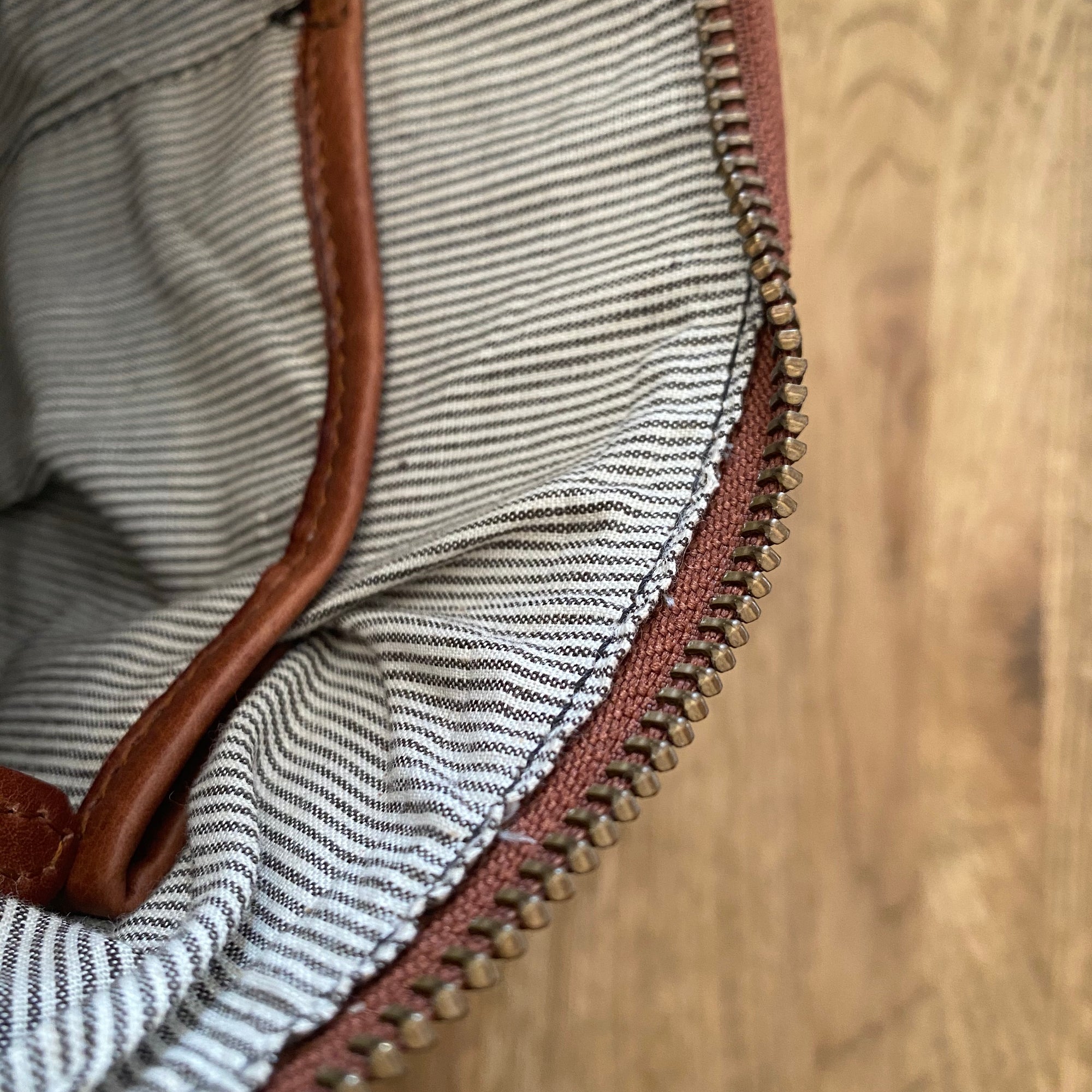 leather Wendy bag brown