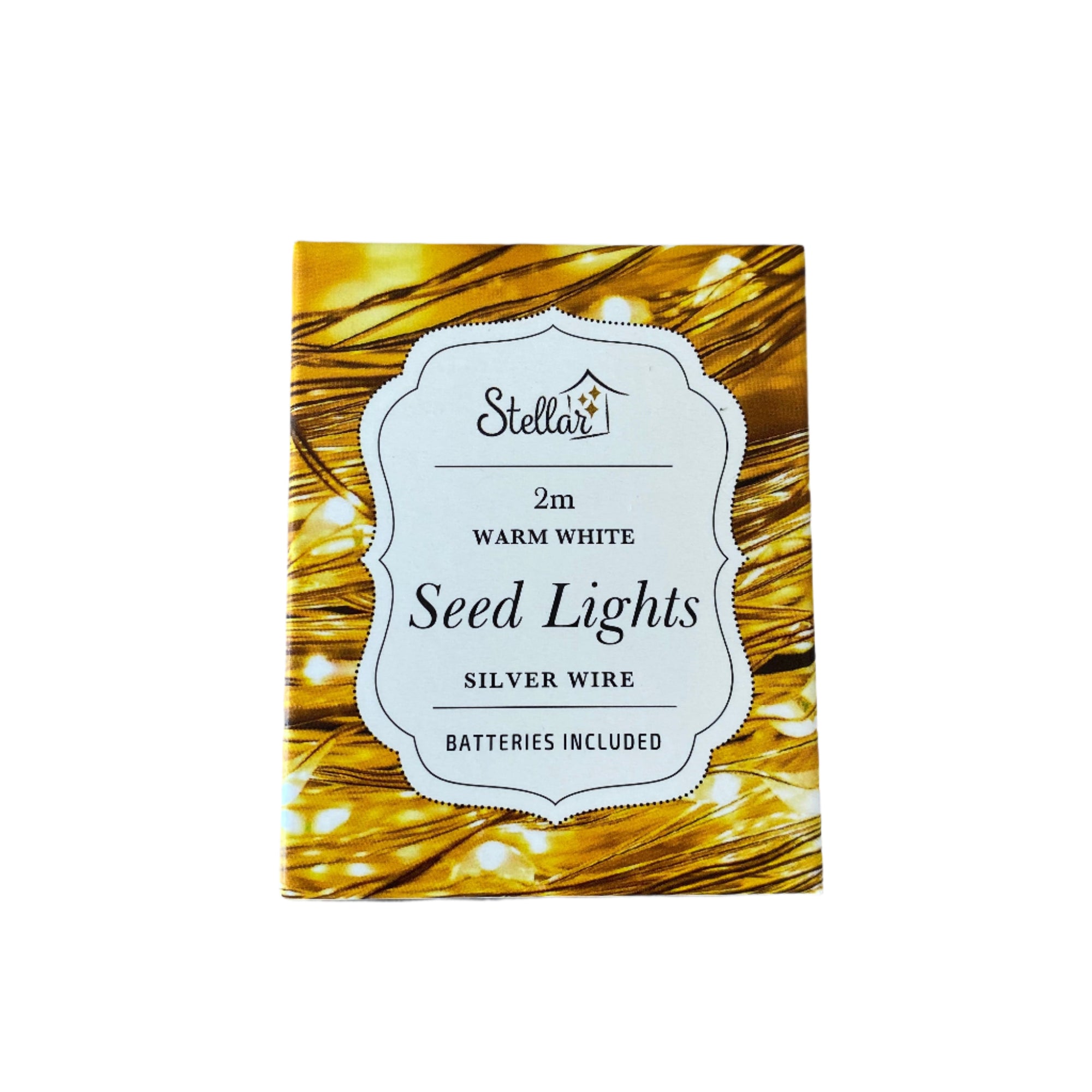 Seed Lights 2m - Silver Wire