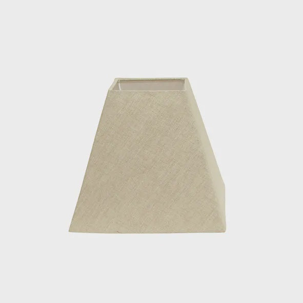 French Country tapered square lampshade 25cm