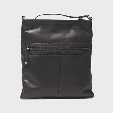 Leather Crossbody Bag - Luxenbourg Black 