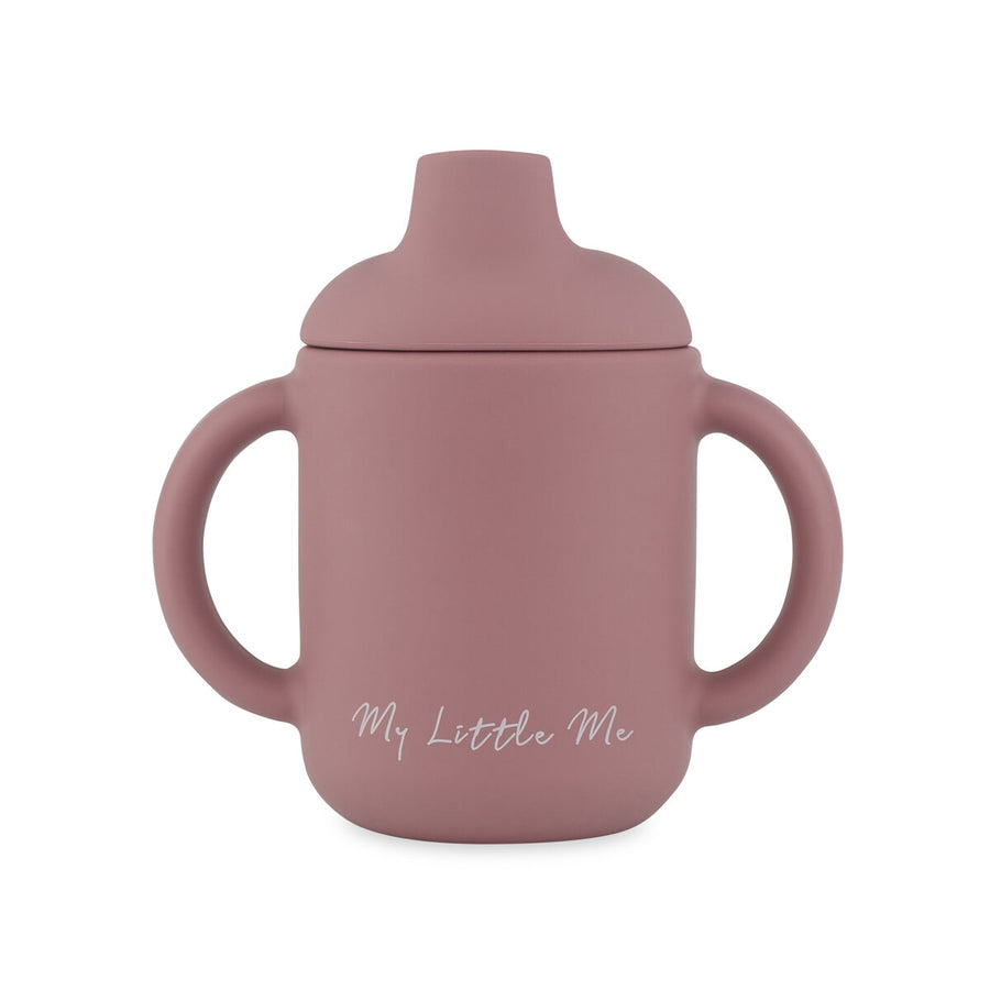 My Little Me Silicone Sippy Cups nz dusty pink
