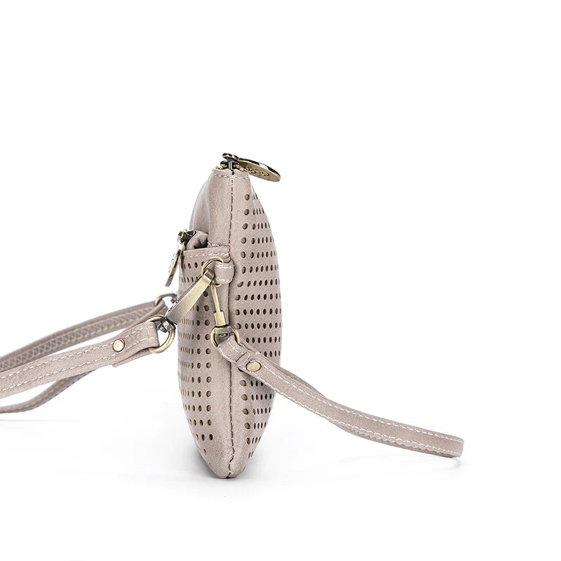 Nina Shoulder Bag Stone by Black Caviar