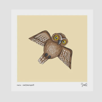 Print - Ruru | Owl/Morepork