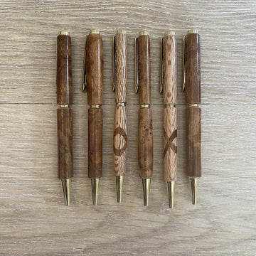 Wooden Pens by Keith Partridge made in Christchurch new zealand