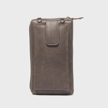 Leather Bag - Lesley Taupe (Phone) Bag