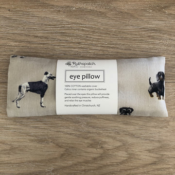 Ruthspatch Cotton Eye Pillow - Dog Print | Shelf Home and Gifts