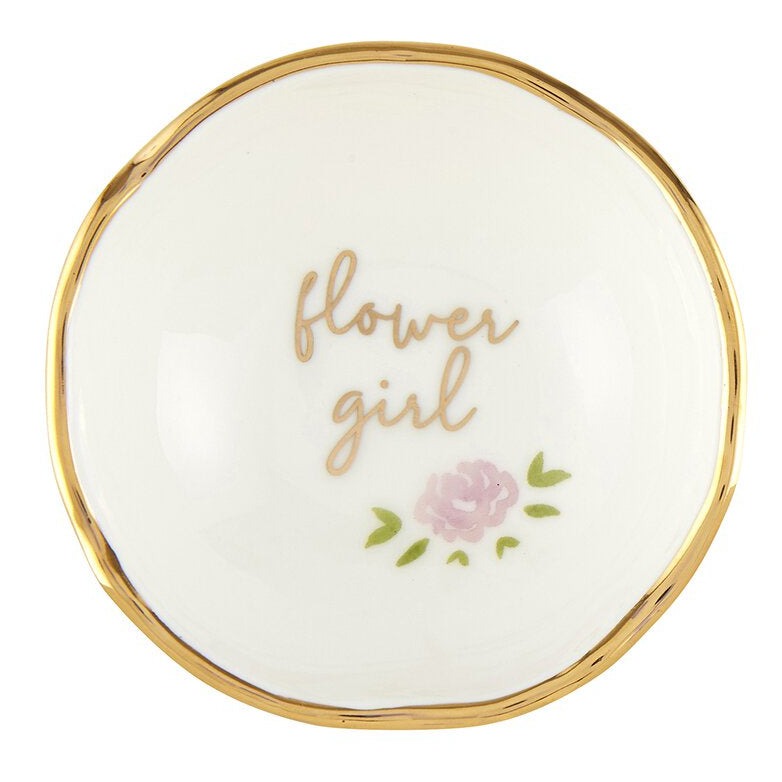 Trinket Dish - Flower Girl