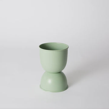Metal Domes Planter - Small | Sage