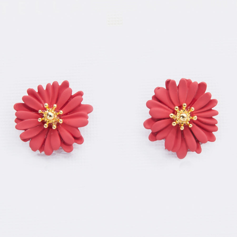 S+G Earrings - Mini Flower|Pink 