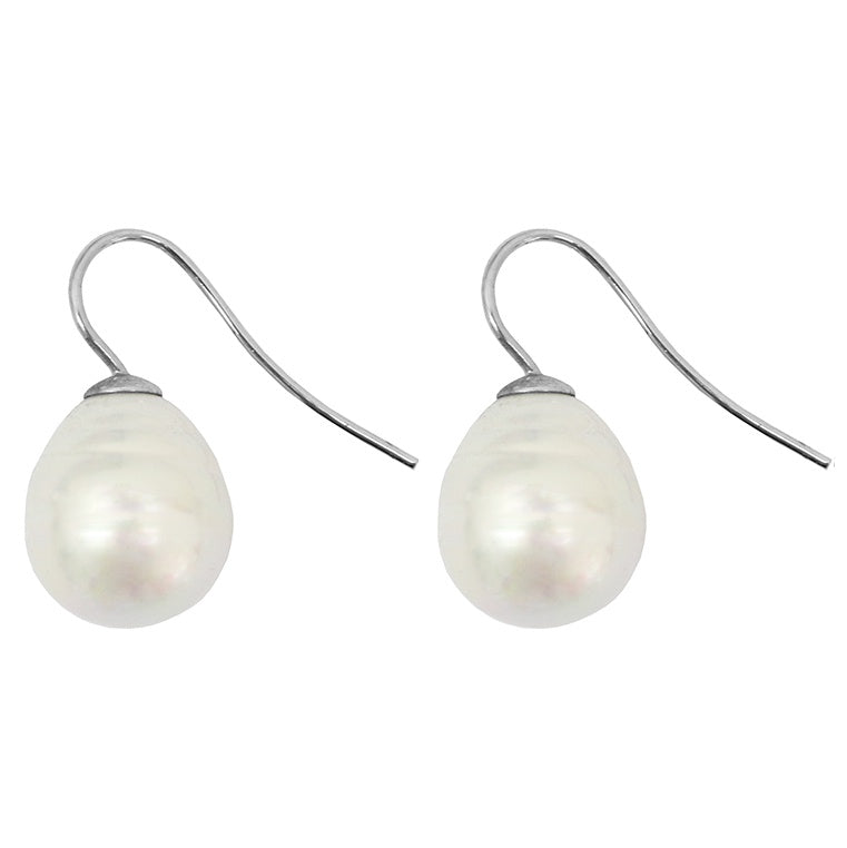 Earrings - Spanish Teardrop White