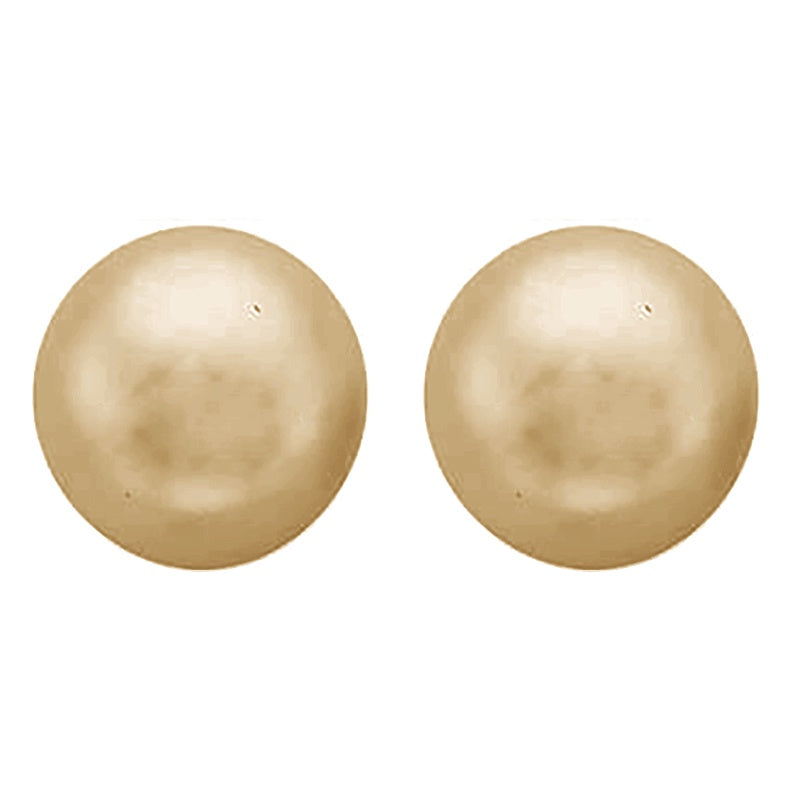 Earrings - Spanish Pearl Stud Gold