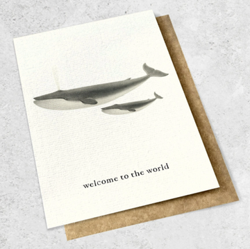 Ink Bomb Card Large - Welcome to the World | shelf home and gifts