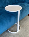 Side/Over Sofa Table - White *** CLEARANCE - 2nd ***