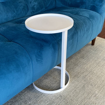 Side/Over Sofa Table - White *** CLEARANCE - 2nd ***
