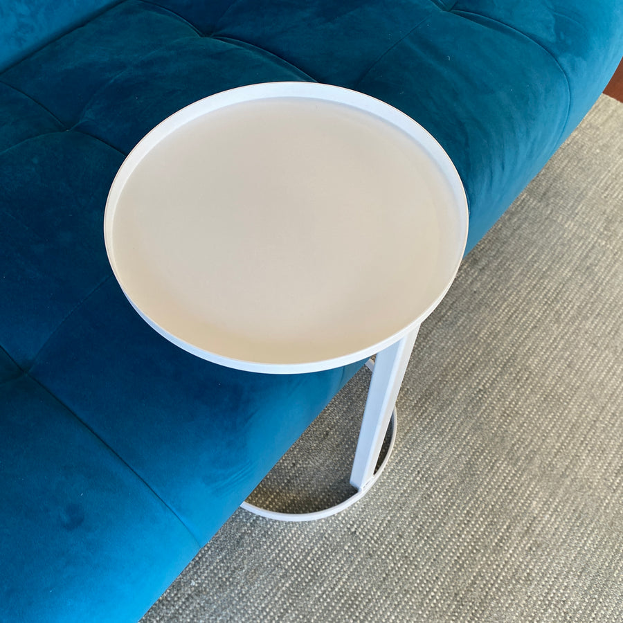 Side/Over Sofa Table - White *** CLEARANCE - 2nd ***