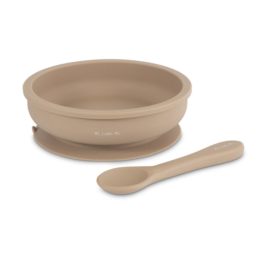 My Little Me suction Plate and spoons sets sand