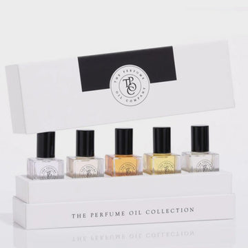 perfume oil collection gift box woody