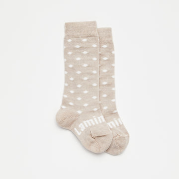 Lamington Baby Socks - Knee High | Truffle