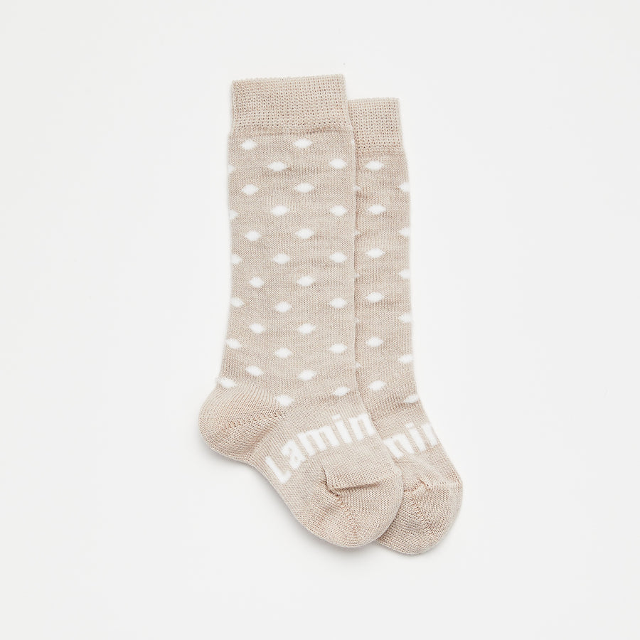 Lamington Baby Socks - Knee High | Truffle