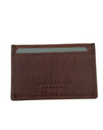 Leather Card Wallet - Uri rugged hide