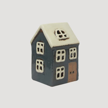 Alsace Tealight House - Navy