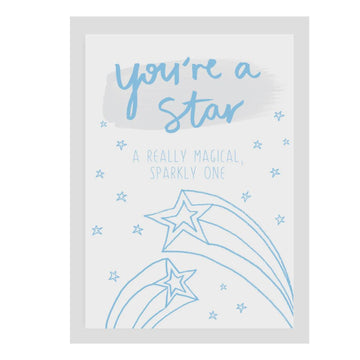  Poppy Card - You're a Star