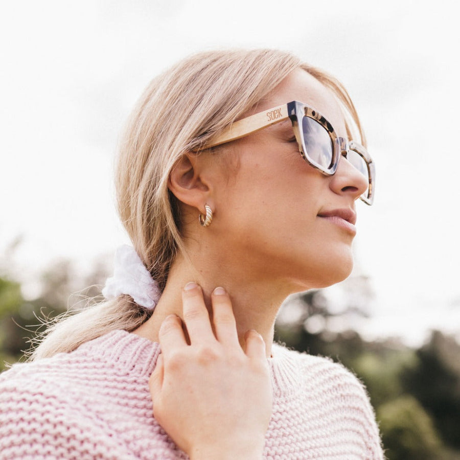 Soek Sunglasses - Zahra Opal Tortoise