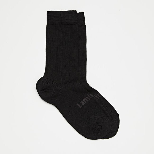 Lamington Socks - Black Crew