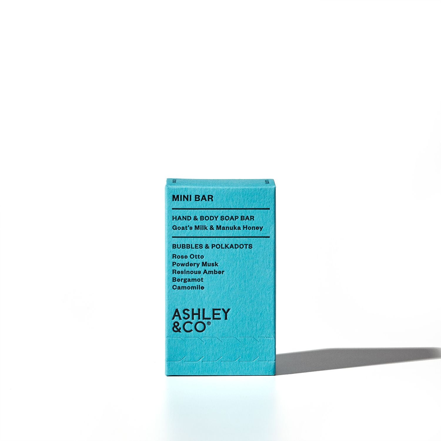 Ashley and Co Mini Bar Soap - Bubbles & Polkadots | shelf home and gifts