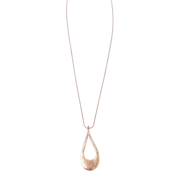 enhance accessories charlie rose gold necklance