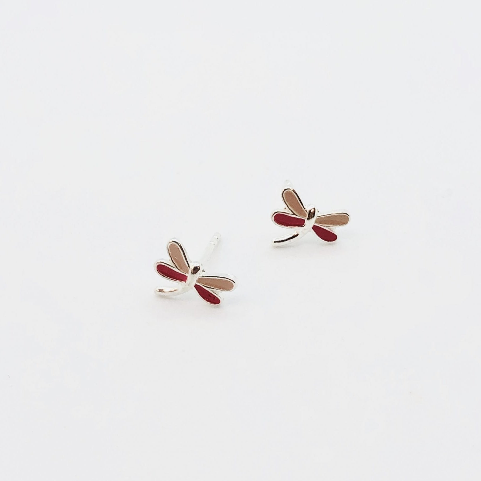 Sterling Silver Enamel Earrings - Assorted | Shelf Home and Gifts