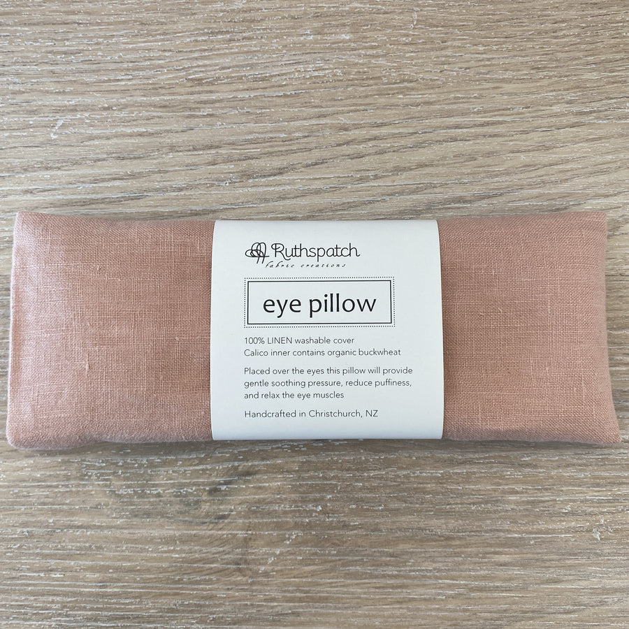 Ruthspatch Linen Eye Pillow - Blush