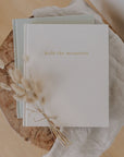 Journal - Family Keepsakes | Hold the Moments by olive and page