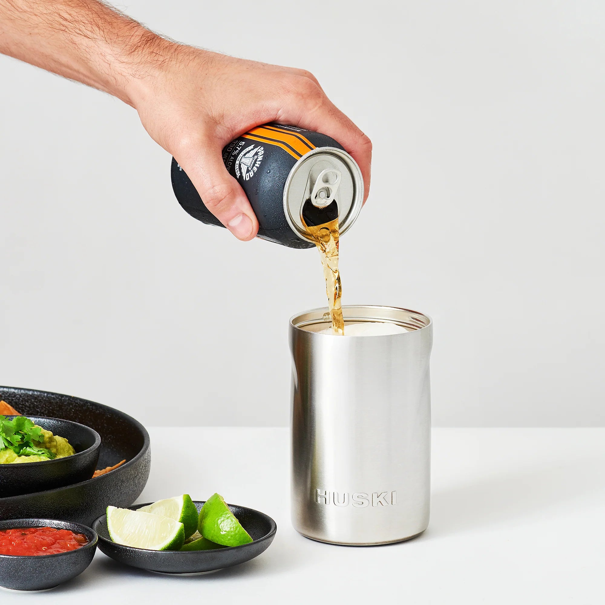 uski Beer Cooler 2.0 - Brushed Stainless