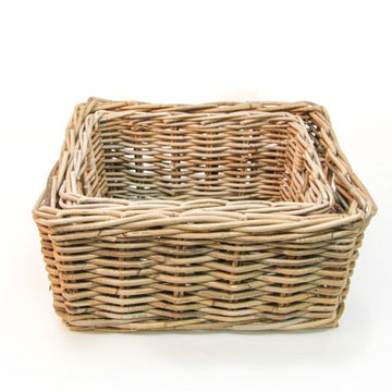Rectangle Rattan Baskets