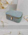 Lola Jewellery box in dusty blue by Louenhide
