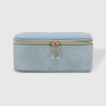 Jewellery Case - Lola | Dusty Blue