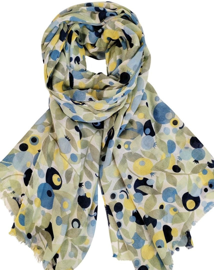 Olive Scarf/Blue by Urban Products