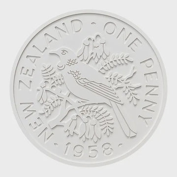 Retro Coins - One Penny